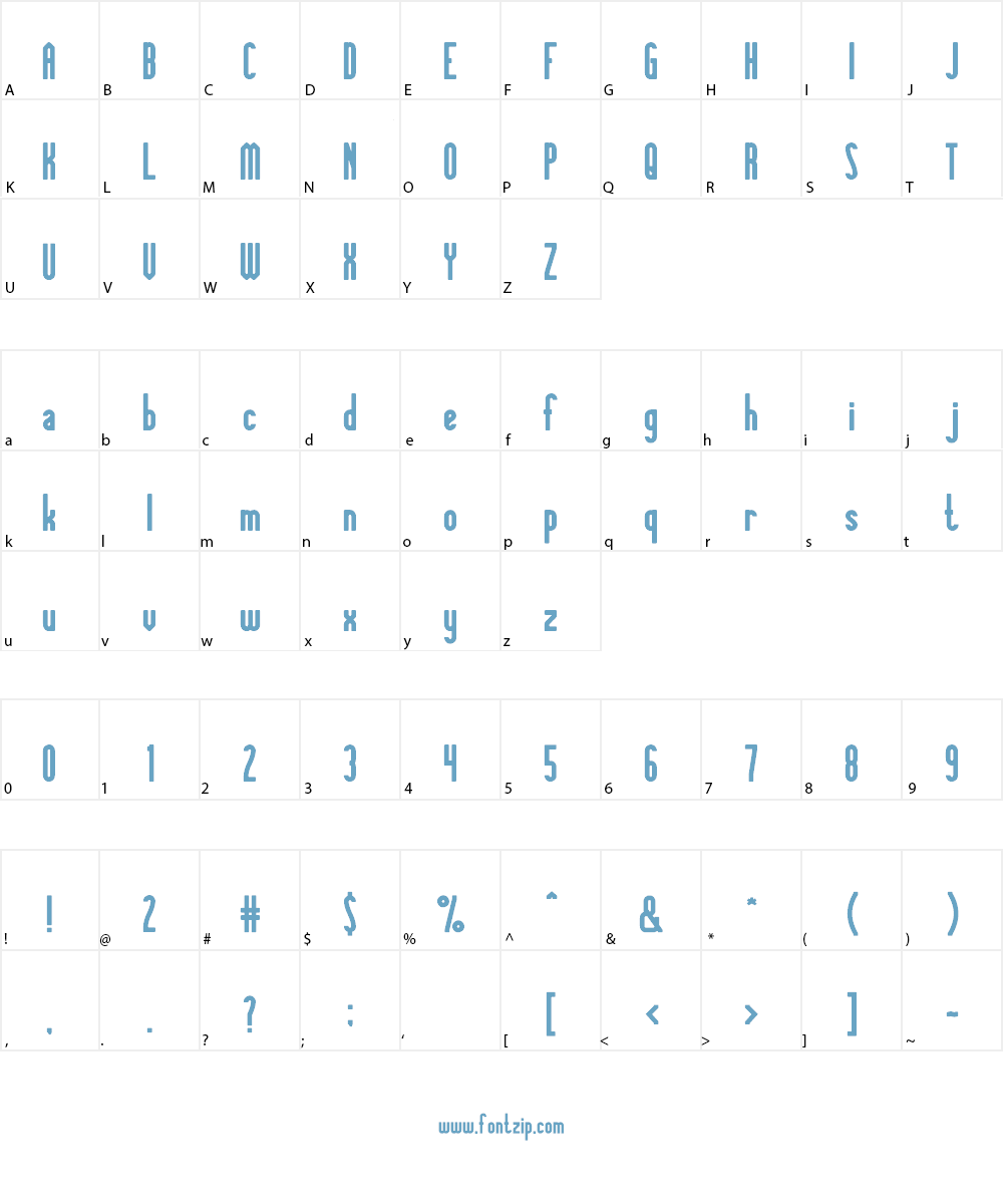 Knowledge Power Font Character